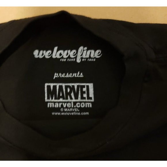 Marvel Deadpool Logo with Swords T-shirt - Picture 3 of 3